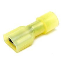 19-FT112 Yellow F spade#10-12 insulated