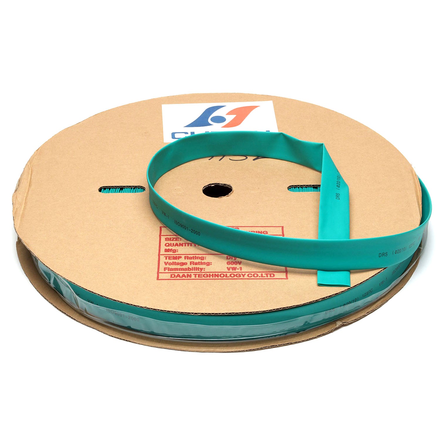 19-HS20G 20mm 100m Green PVC H.S.S