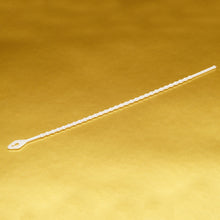 19-KT180W Knot Ties 7 White 180mm"