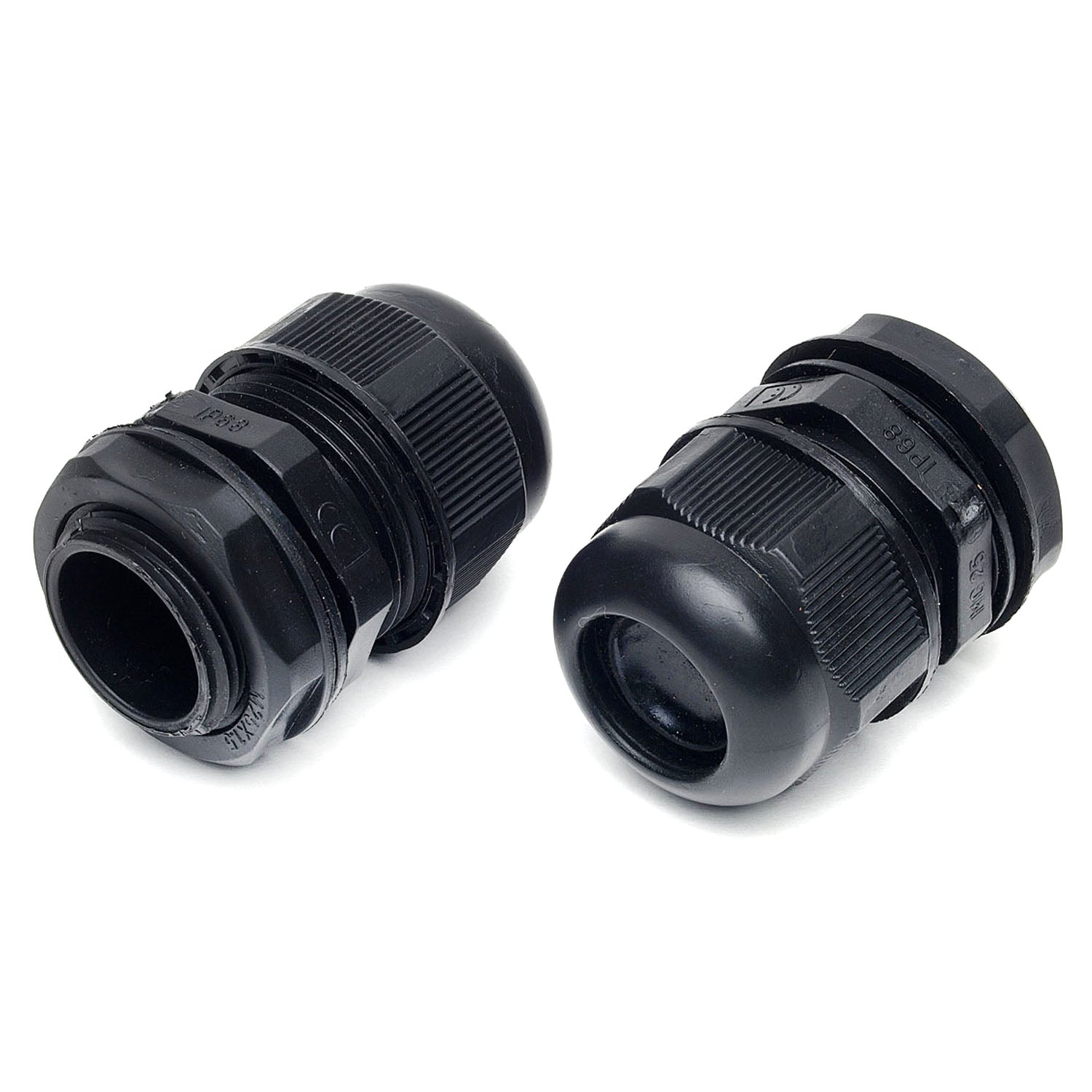 19-NG025K Black Nylon Cable Glands #25