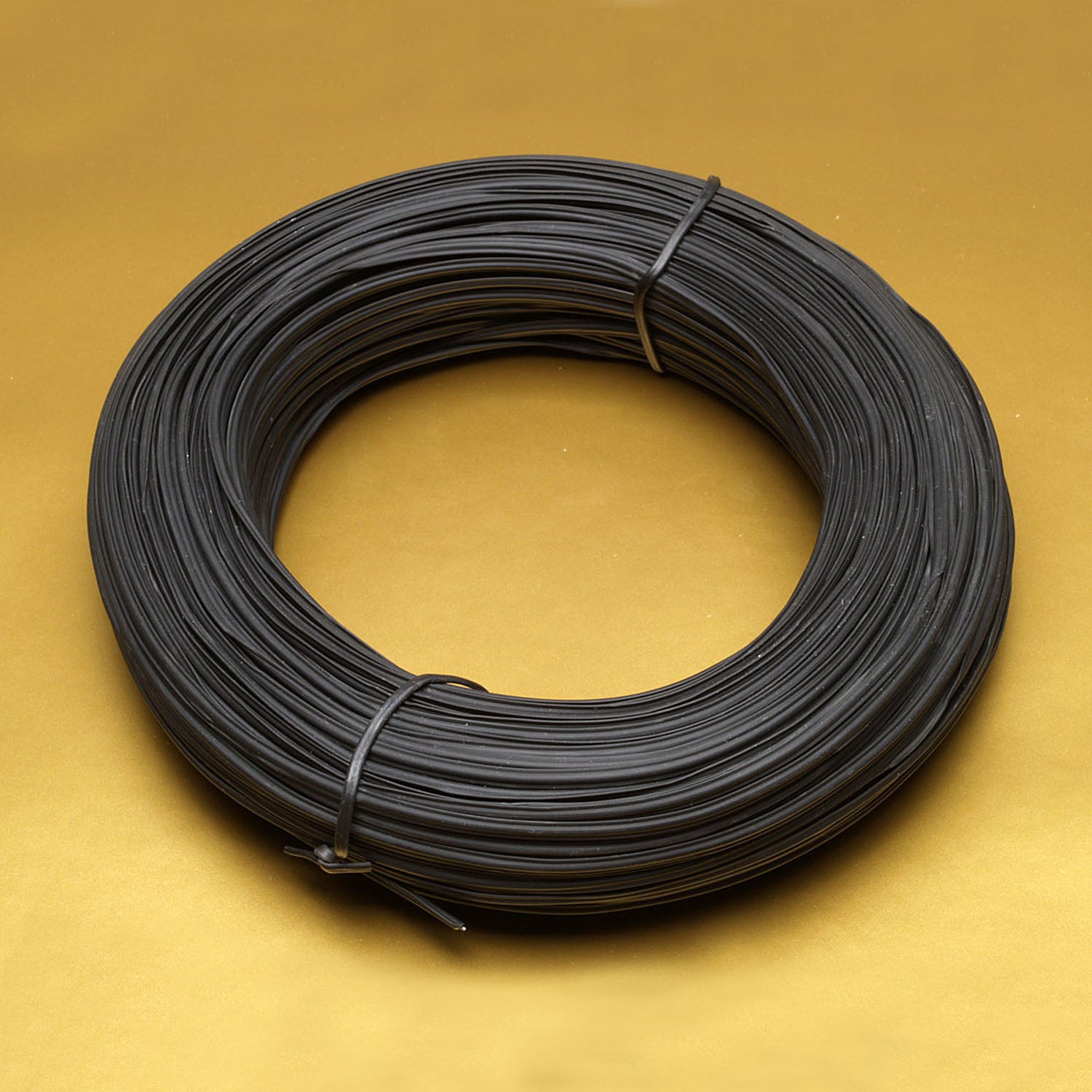 19-TTP001B Twist Tie Plastic Black-100m/R