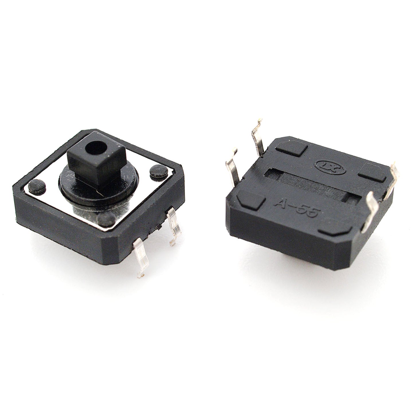20-KAN1212-7.3S Interruptor de tachuela 4P 12x12x7.3h Cuadrado