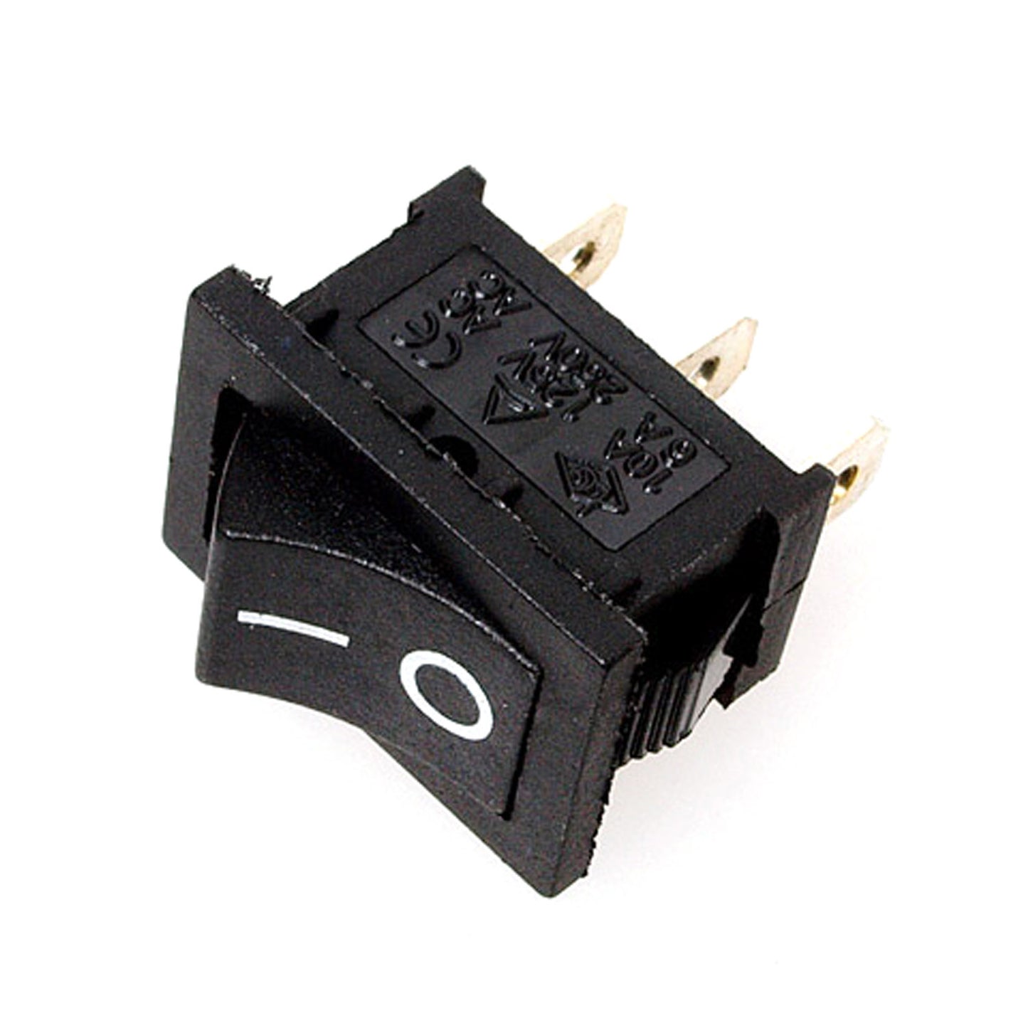 20-KG3010C Interruptor negro ON-ON 3P 10A 15x21