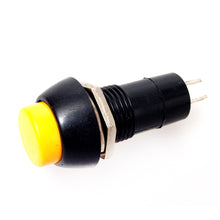 20-KG3011 Interruptor amarillo pulsador ON-OFF 2P 6A