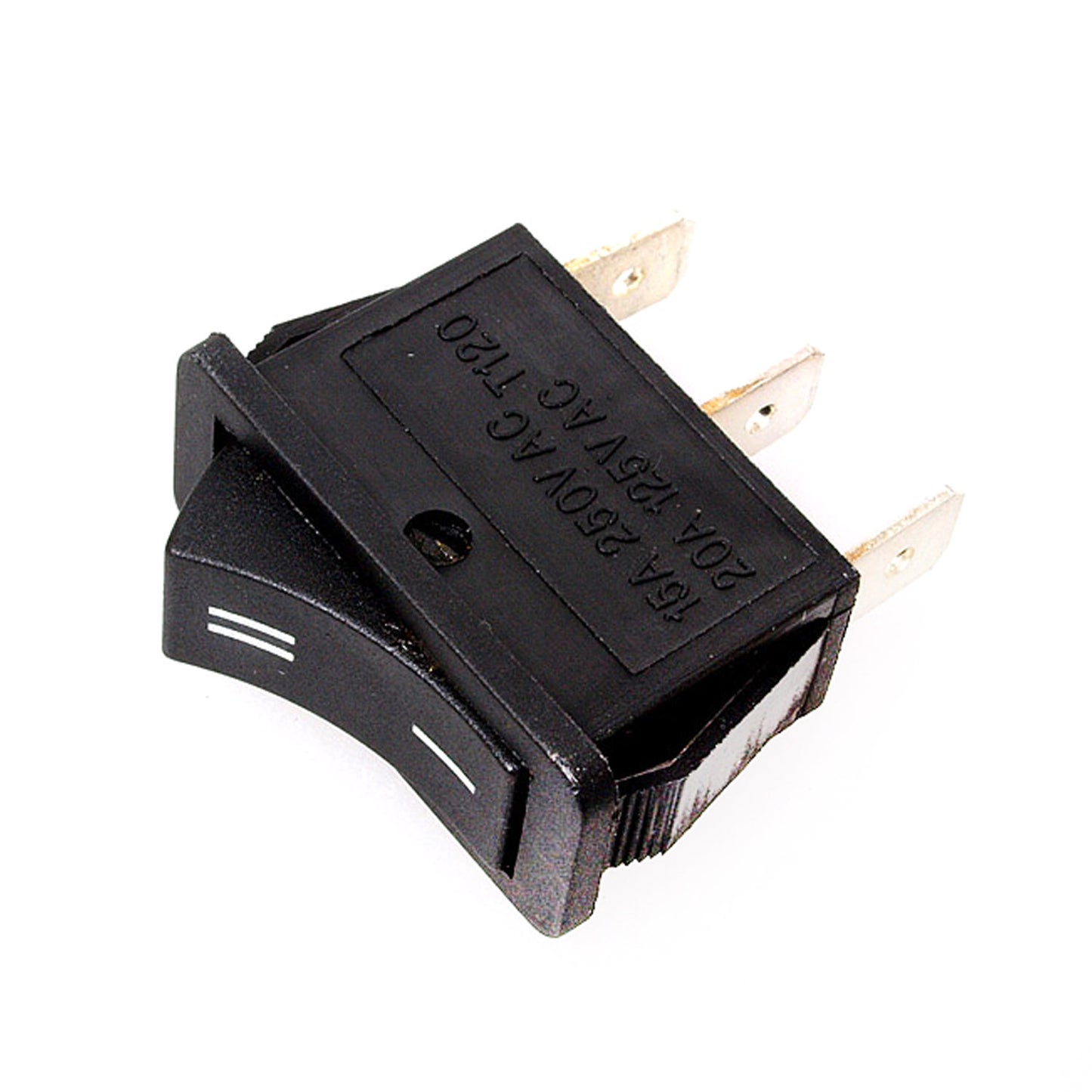 20-KG3016 Interruptor negro ON-ON 3P 10A