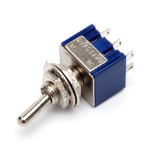 20-MTS202 Miniinterruptor azul ON-ON 6P 6A
