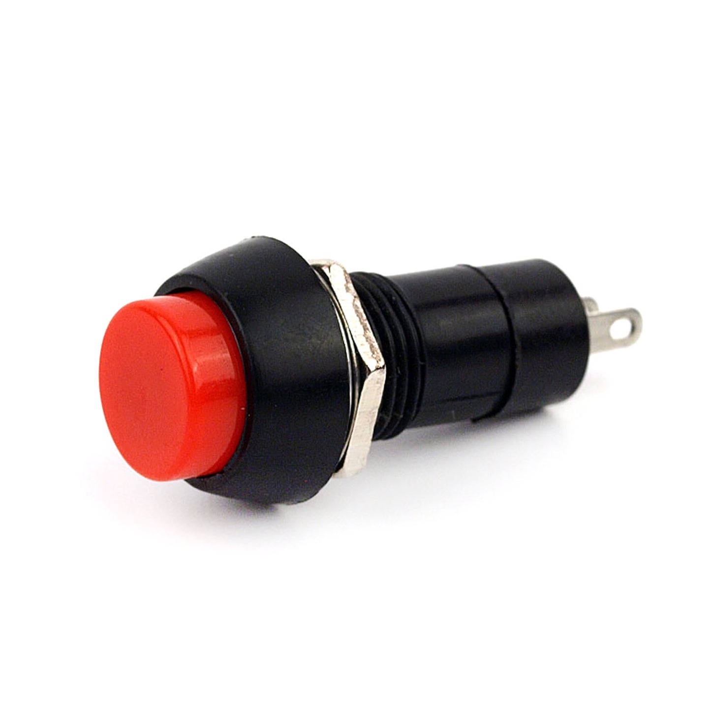 20-PBS11A-R Interruptor rojo pulsador ON-OFF 2P 3A