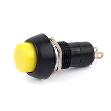 20-PBS11A-Y Interruptor amarillo pulsador ON-OFF 2P 3A