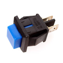20-PBS15B Interruptor pulsador azul 2P 3A
