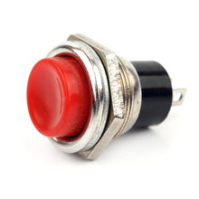 20-PBS26C Interruptor rojo pulsador OFF 2P 3A metal