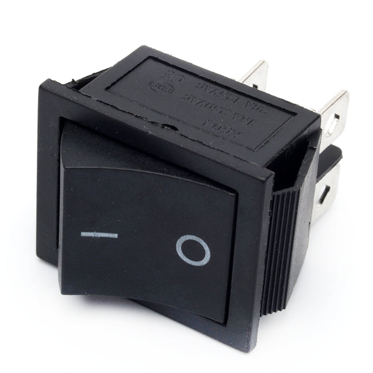 20-RS201C-B Interruptor negro encendido-encendido 4P 20A