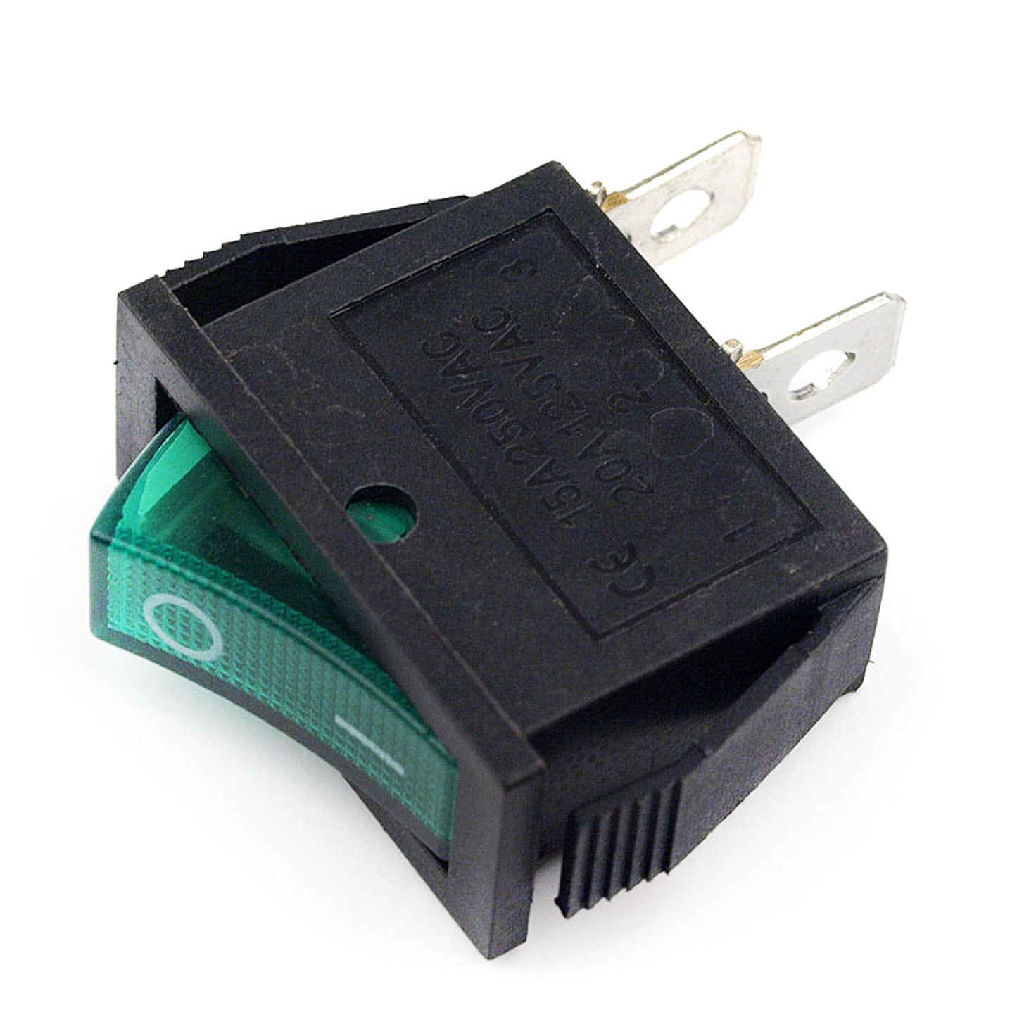 20-SW3421 Interruptor verde ON-OFF 2P 20A