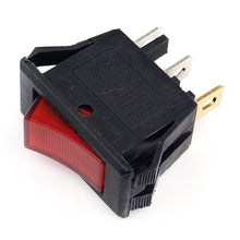 20-SW3431 Interruptor rojo ON-OFF 3P 20A Lámpara
