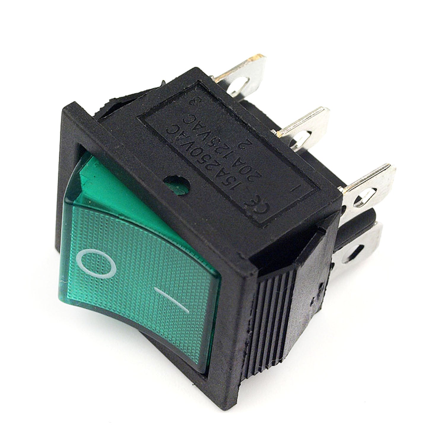 20-SW3662 Green Switch on-on 6P 20A