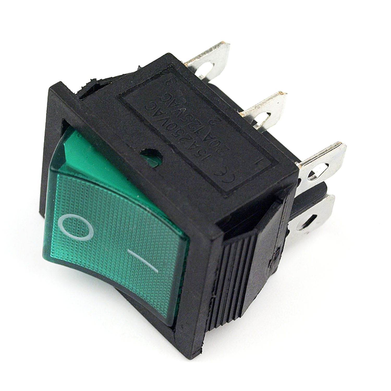 20-SW3666 Green Switch on-on 6P 20A Lam