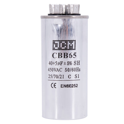 25-40+5UF450V 40UF+5UF 450VAC Condensador M/3P