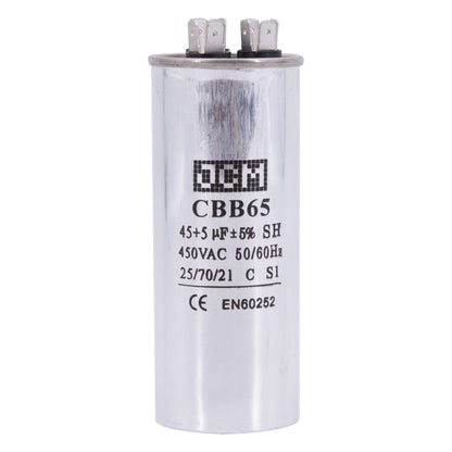 25-45+5UF450V 45UF+5UF 450VAC Condensador M/3P