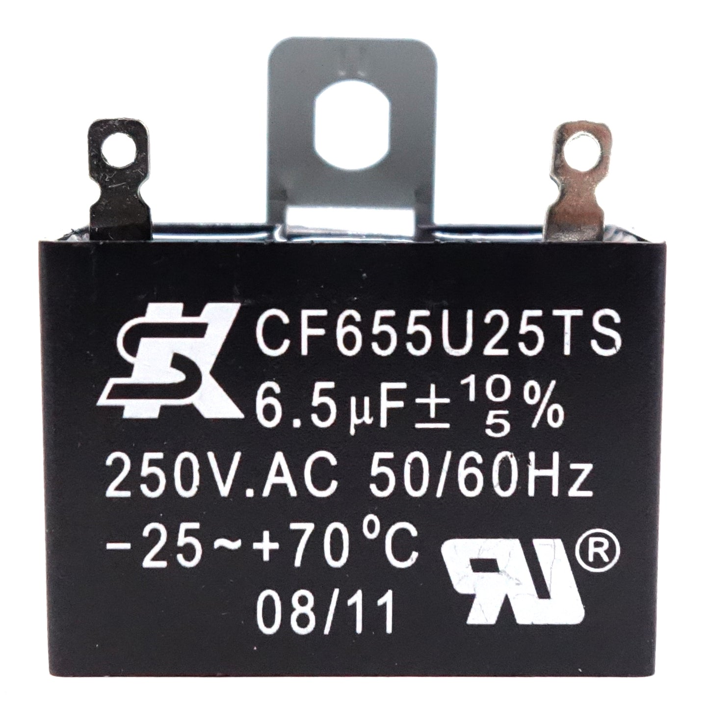 25-A6.5UF250VAC 6.5UF 250VAC Fan Cap P/2W