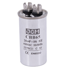 25-AC20UFX450V 20UF 450VAC Motor Cap M/2P