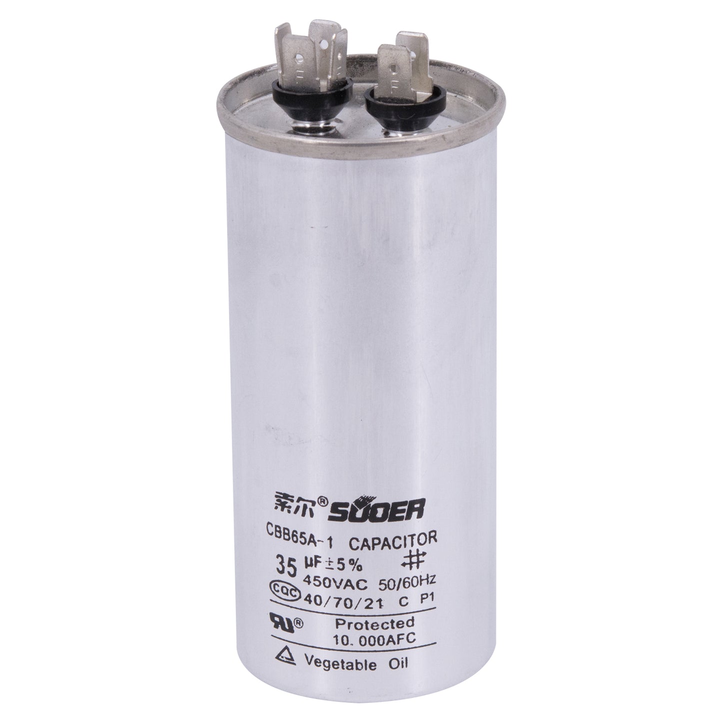 25-AC35UFX450V 35UF 450VAC Motor Cap M/2P