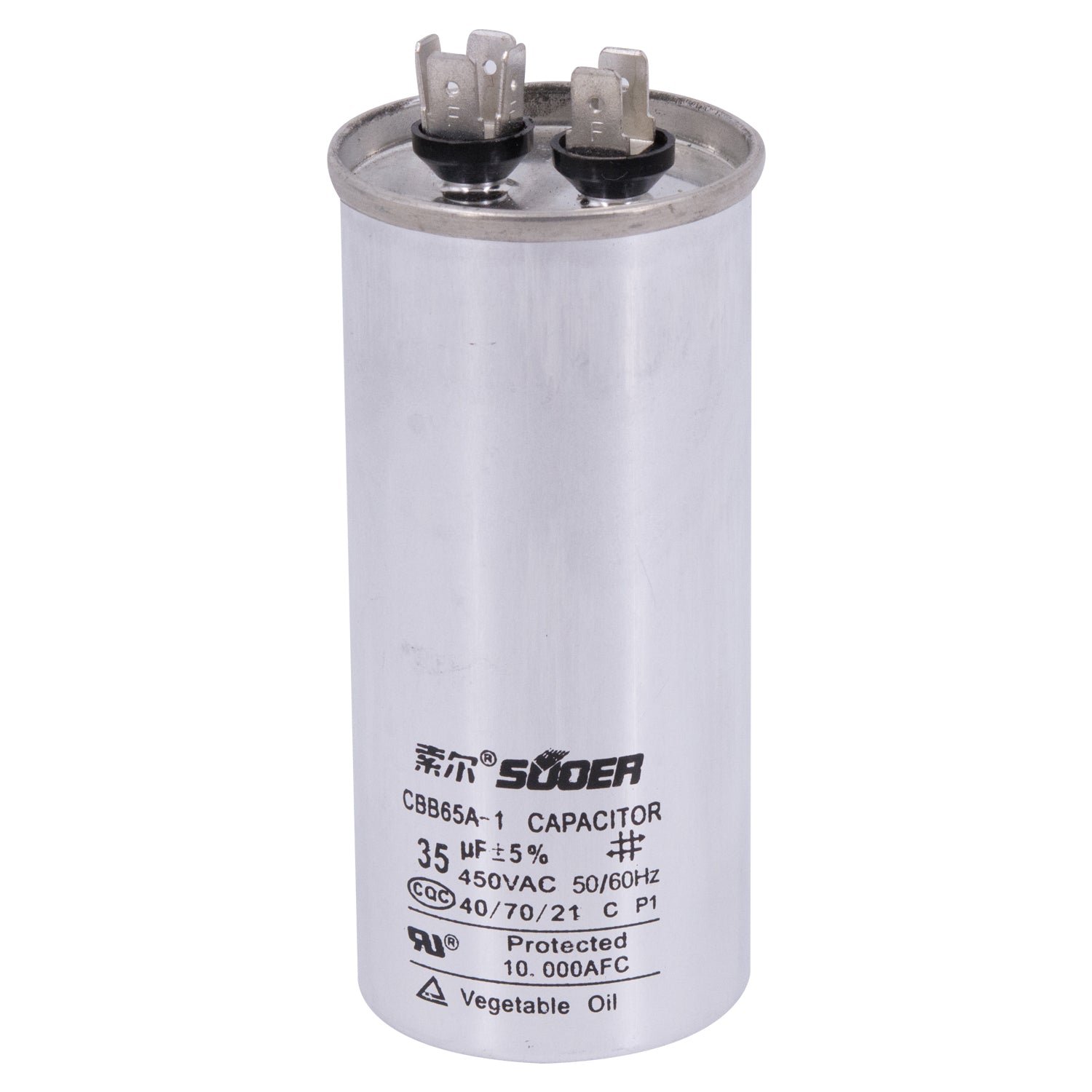 25-AC35UFX450V AC motor cap 35uF 450V M/2P