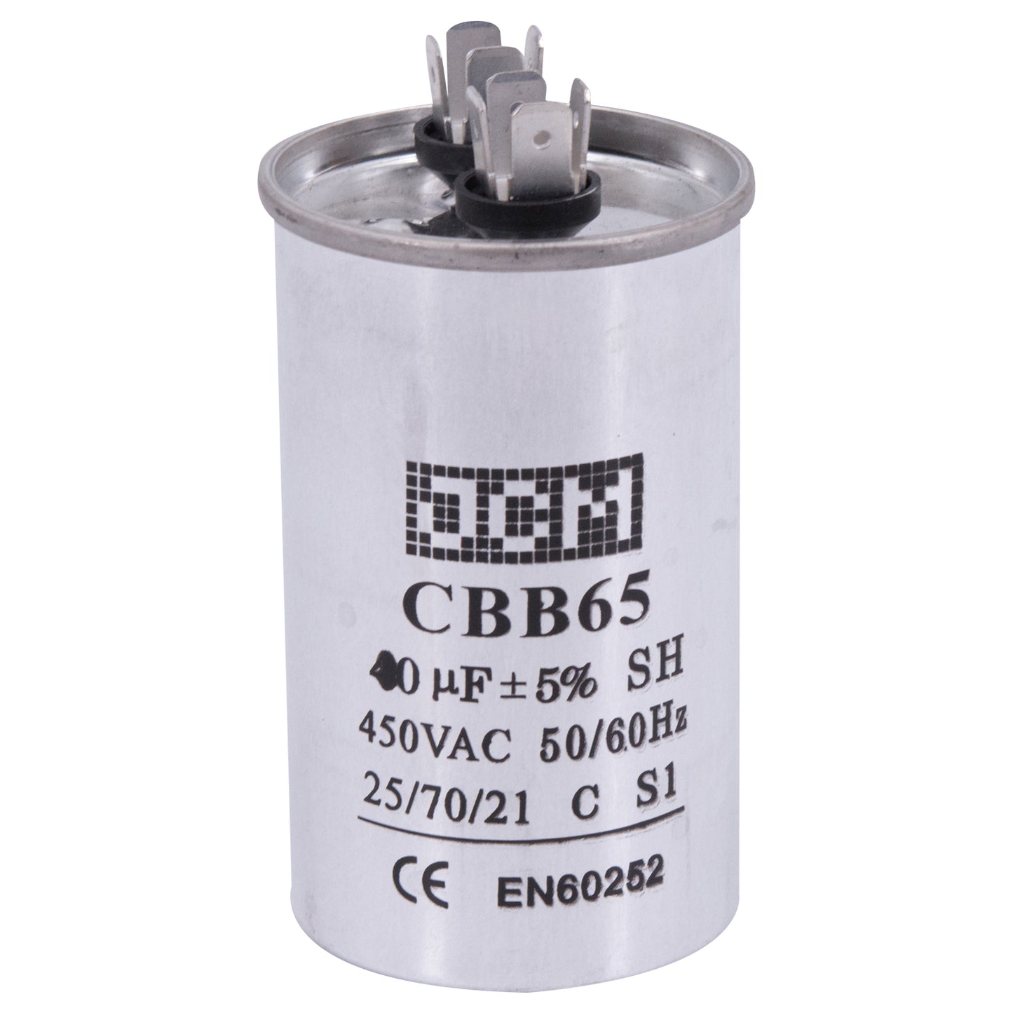 25-AC40UFX450V 40UF 450VAC Motor Cap M/2P