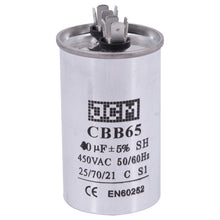 25-AC40UFX450V 40UF 450VAC Motor Cap M/2P
