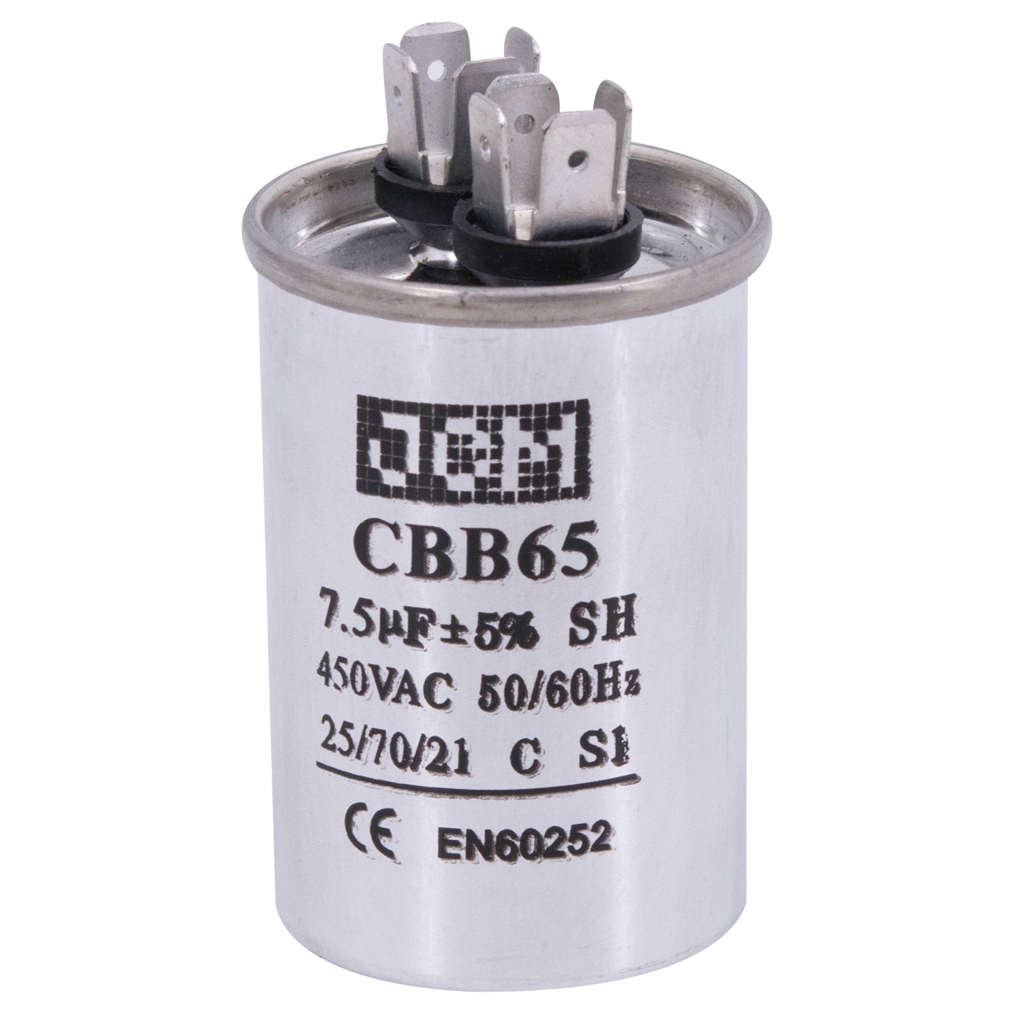 25-AC7.5UFX450V 7.5UF 450VAC Motor Cap M/2P