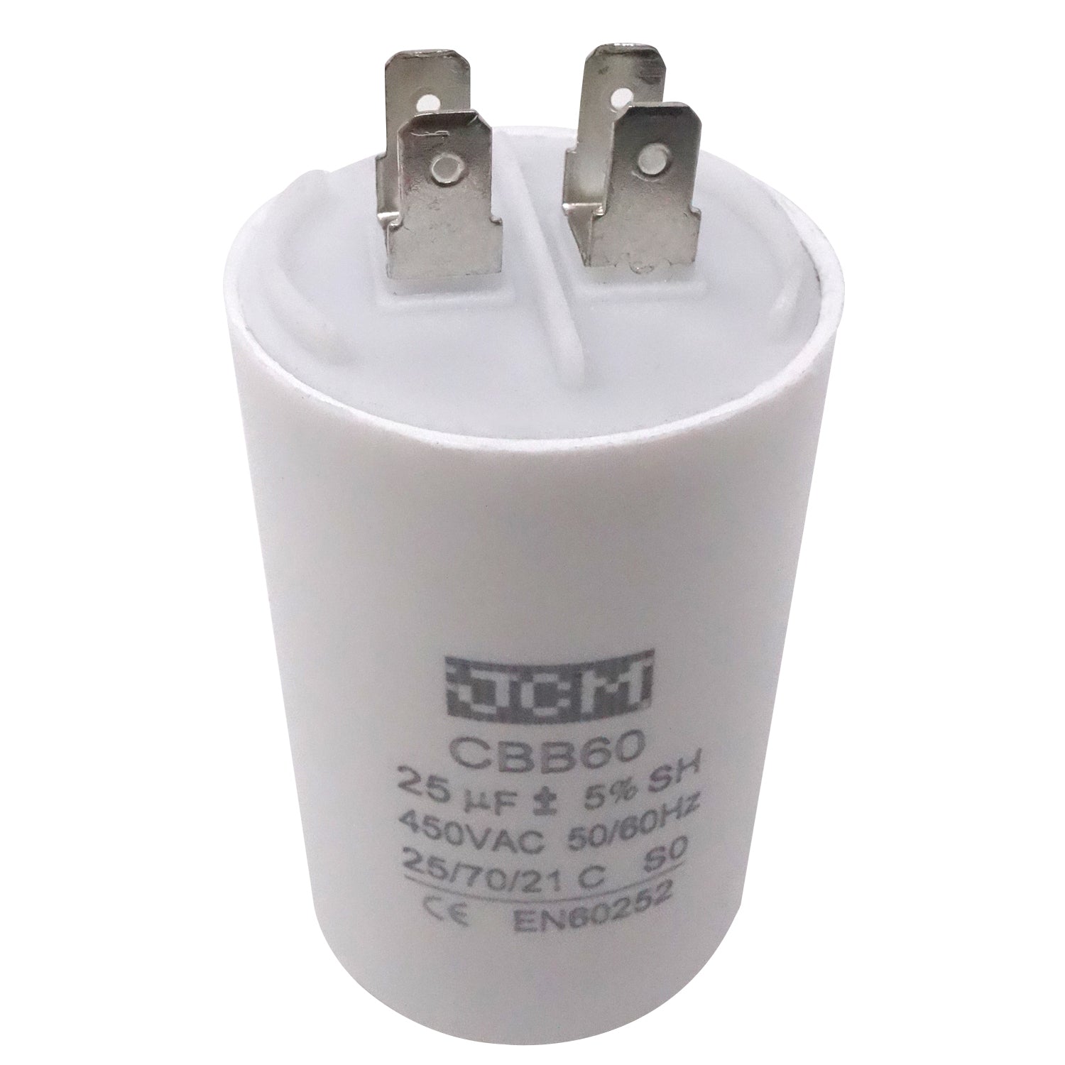 AC motor cap 25uF 450V 4P