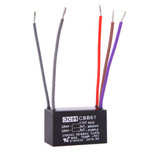 25-B4.5+6+8UF5W 4.5UF+6UF+8UF 250VAC P/5W