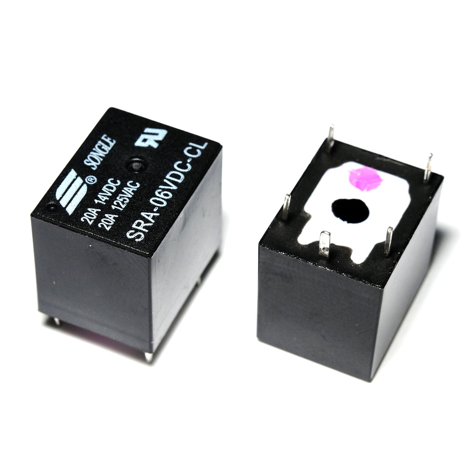 30-JZC-21F/6V Relay DC6v 5pin