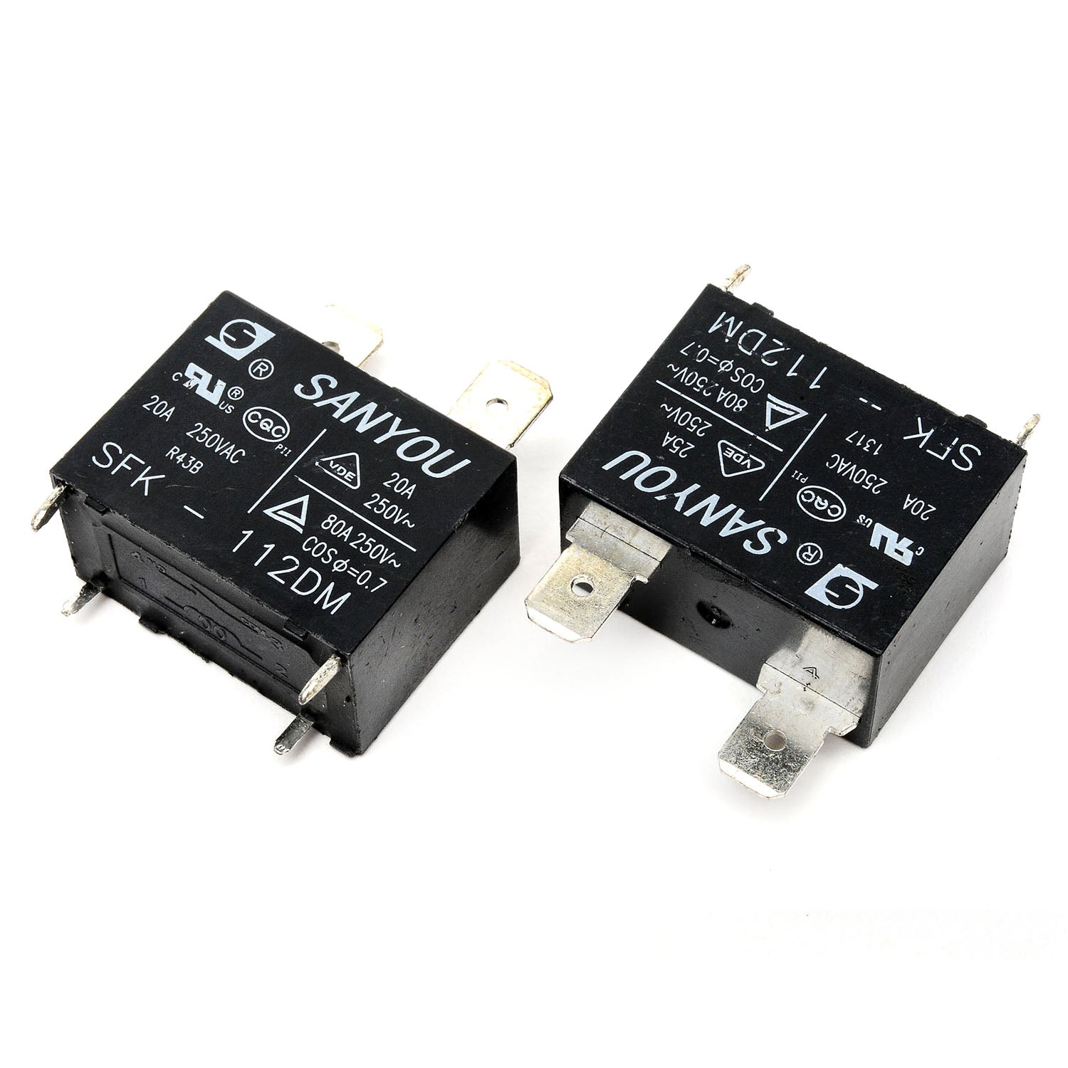 30-SFK-112DM Relay DC12v 20A 2+4=6pin