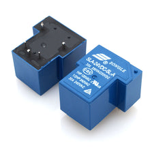 30-SLA-5A24V Relay DC24V 5P Blue