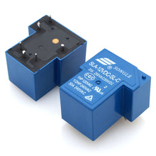 30-SLA-6C12V Relay DC12V 5P Blue