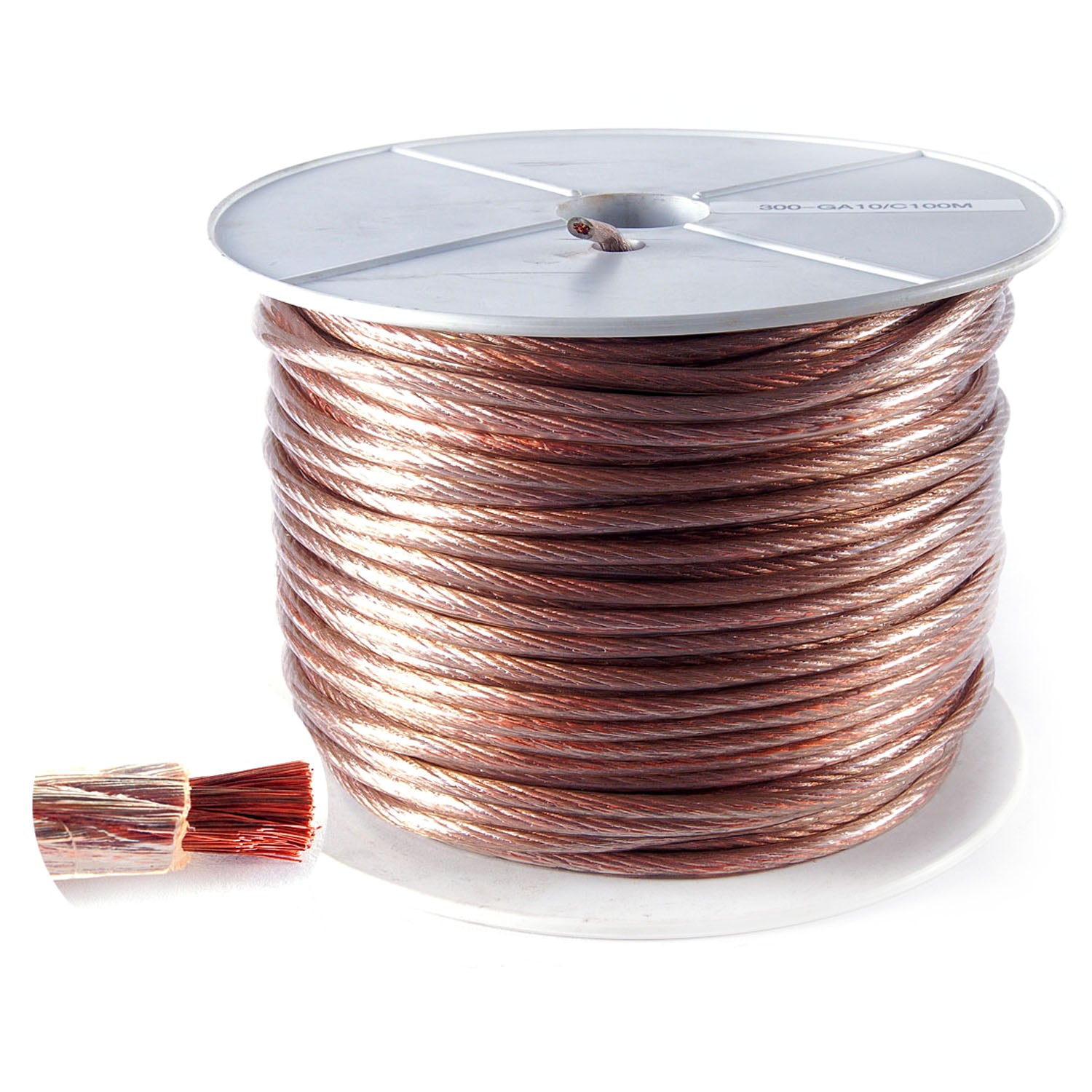 300-GA10/C100M 300FT 10GA Clear/Gold Wire