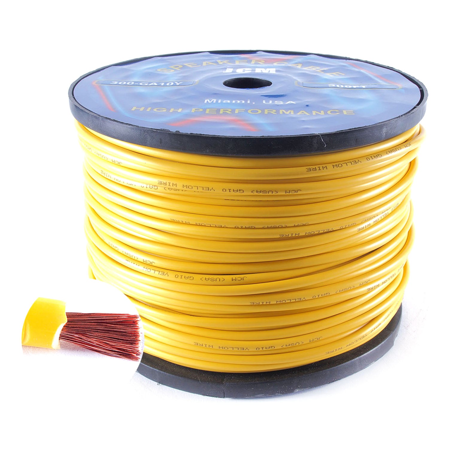 300-GA10/Y500FT 500FT 10GA Yellow Wire