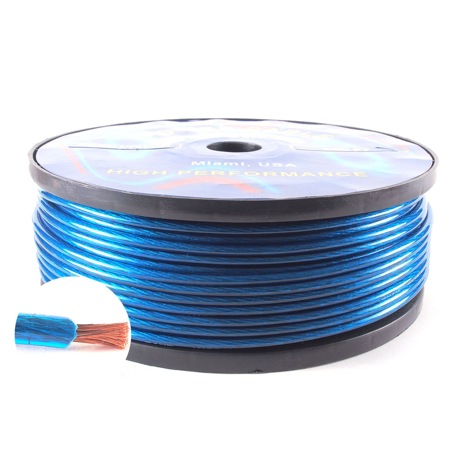 300-GA12/CB300F 300FT 12GA Clear/Blue Wire