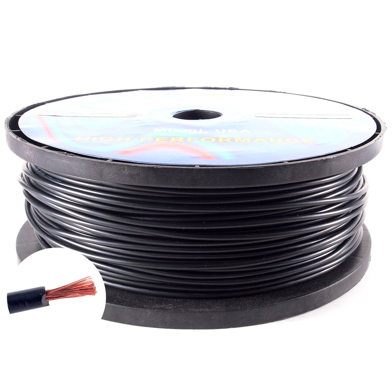 300-GA16/K500FT 500FT 16GA Black Wire