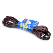45-EC1615B 15FT 3 Out.2P Ext.Cord Brown