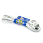 45-EC1615W 15FT 3 Out.2P Ext.Cord White