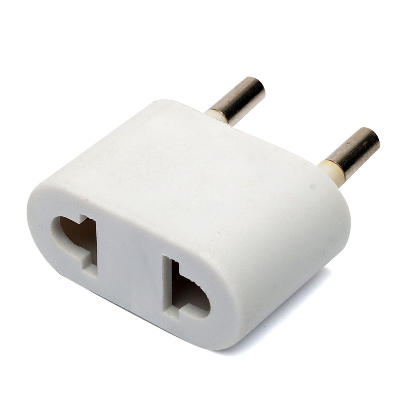 45-U109 AC Round Plug-AC Jack White