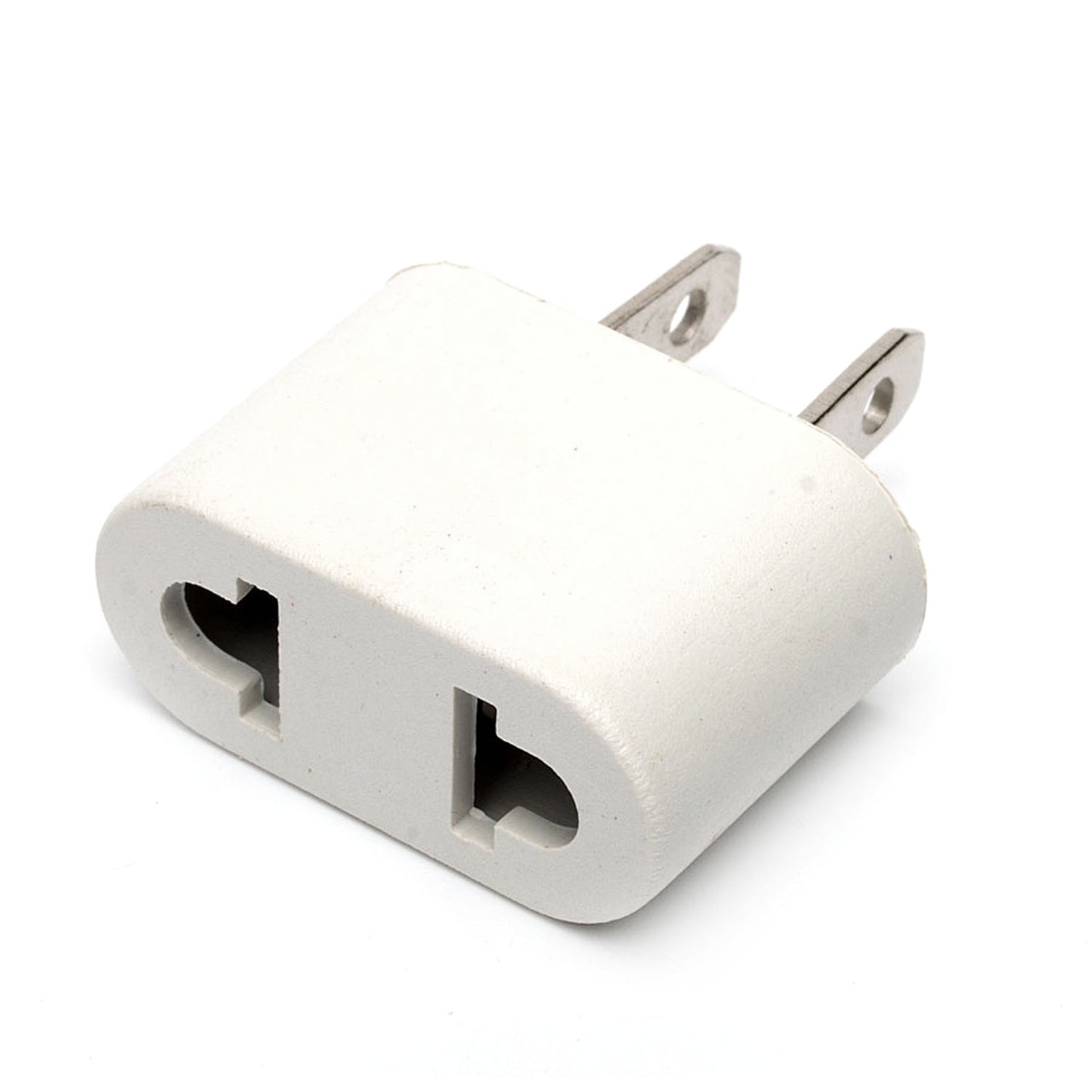 45-U110 AC Flat Plug-AC Jack White