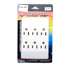 45-WT6 6 Outlet Wall TAP 120V AC/W