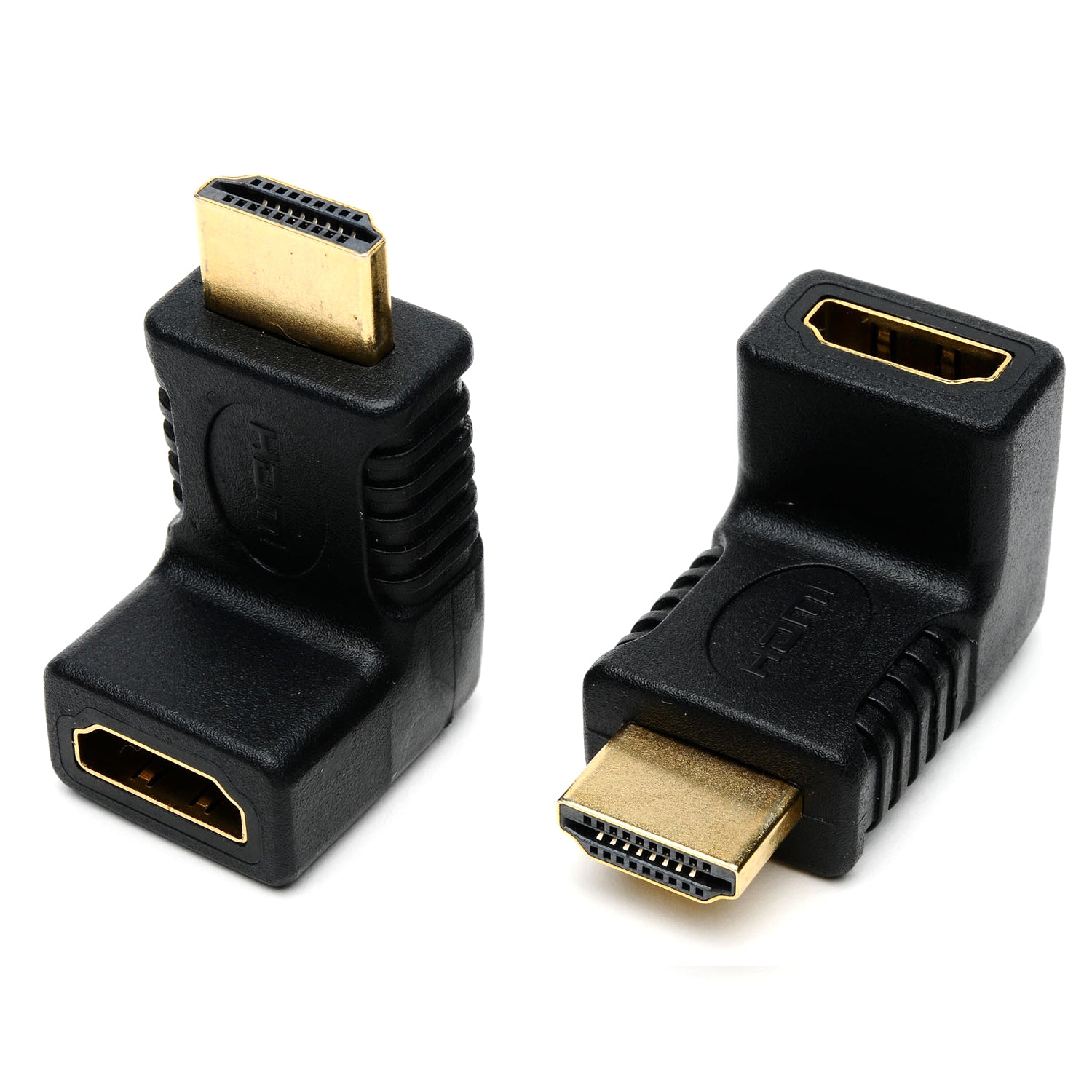 5-AD1021 HDMI Male to Fem 90*Gold