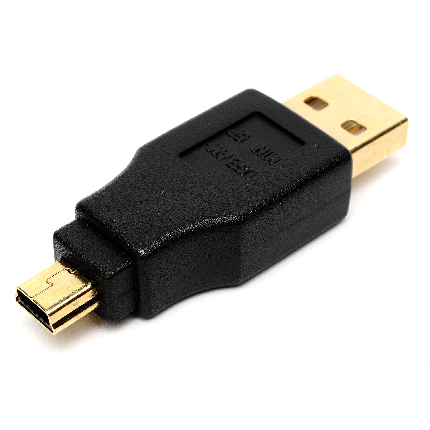 5-AD1109 USB 2.0 Male/Mini Male GOLD