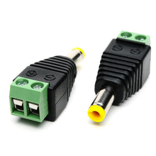 5-AV1215 DC 2.1x5.5mm M/2P Ter/Yellow