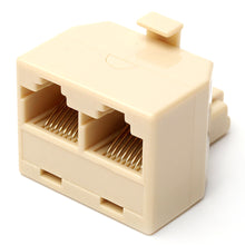 6-TL0005 8P8C 1Pulg to 2Jacks Coupler