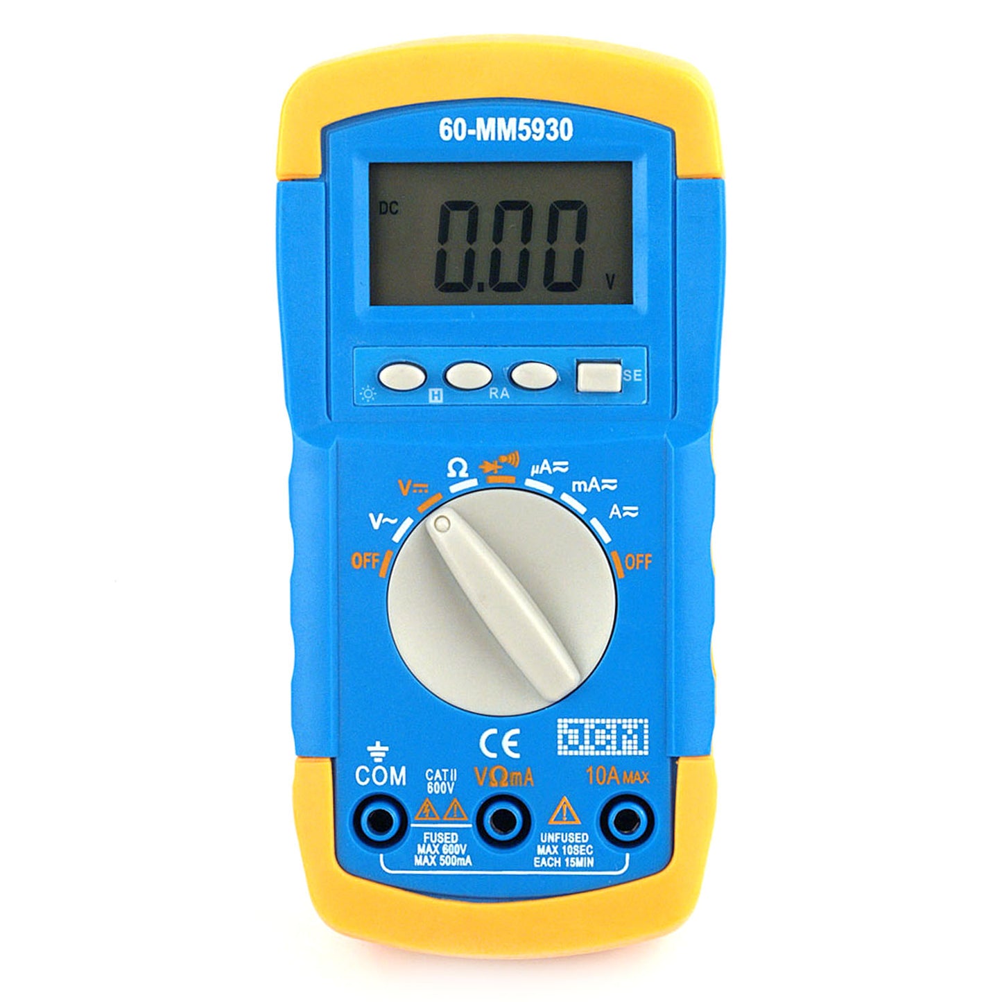 60-MM5930 Auto Range digital black/yello