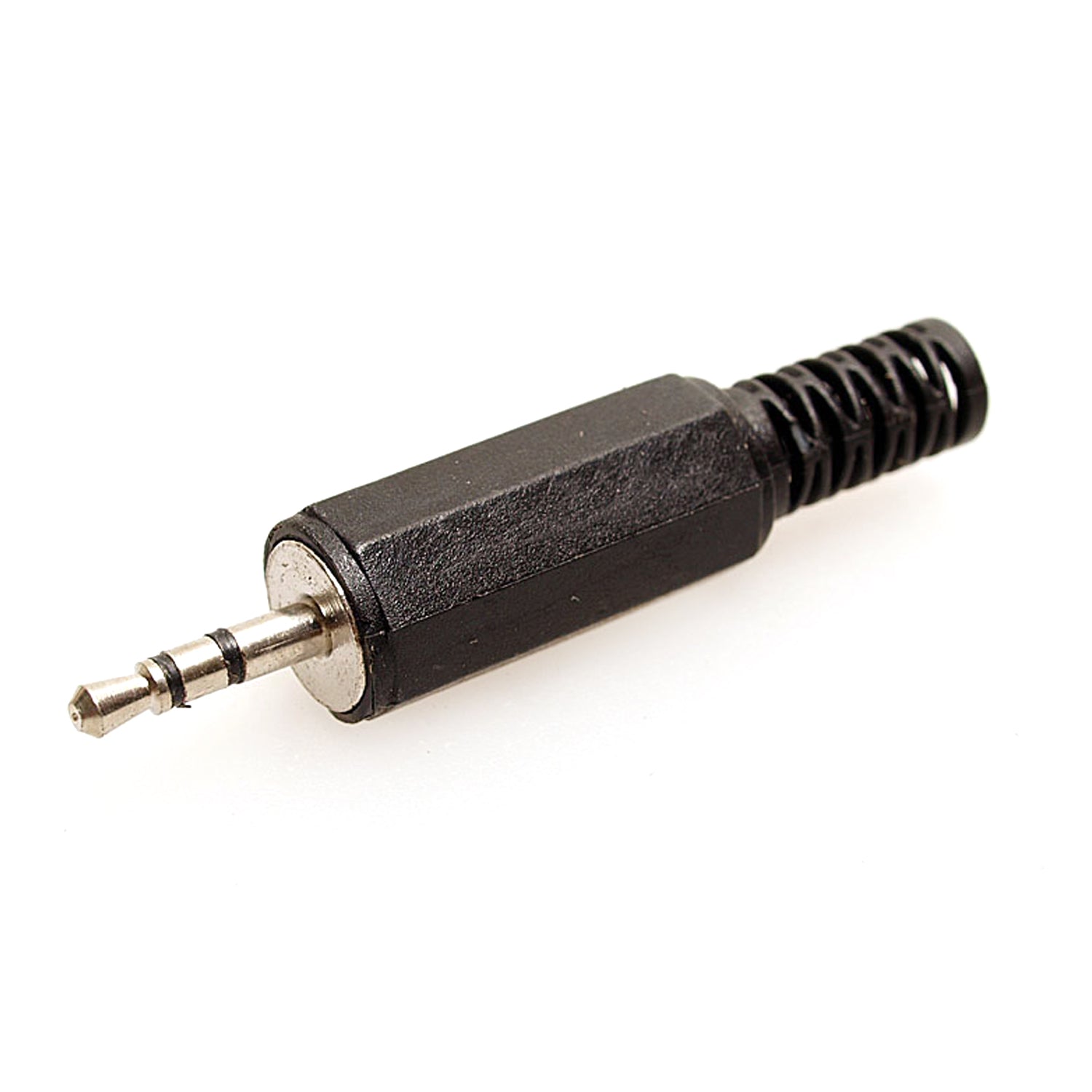 7-JC1103 2.5mm Stereo plug plastic w/cp
