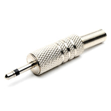 7-JC1105 2.5mm Mono plug metal w/sp